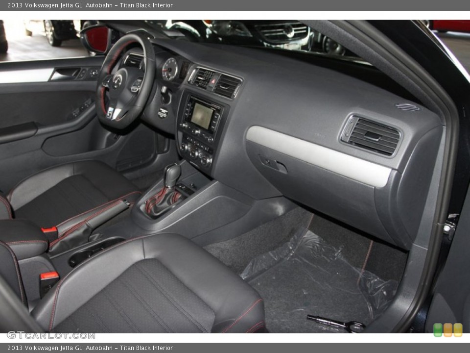 Titan Black Interior Dashboard for the 2013 Volkswagen Jetta GLI Autobahn #75257310