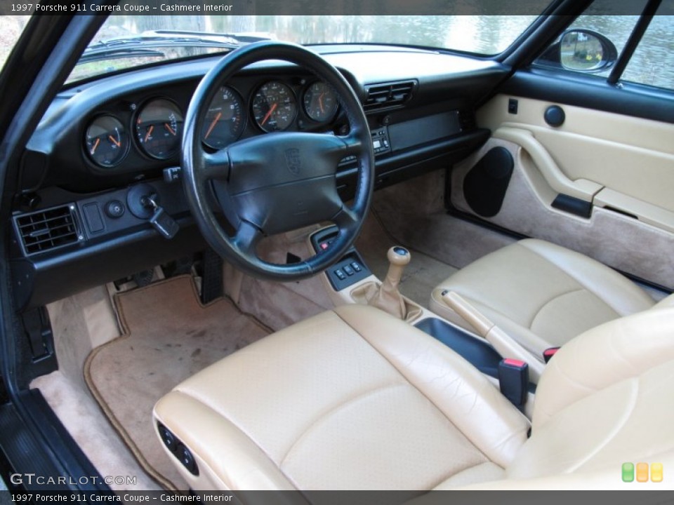 Cashmere Interior Prime Interior for the 1997 Porsche 911 Carrera Coupe #75260445