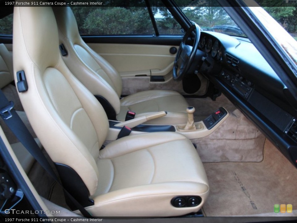 Cashmere Interior Front Seat for the 1997 Porsche 911 Carrera Coupe #75260508