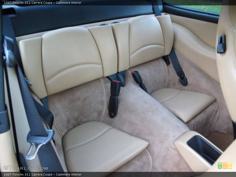 Cashmere Interior Rear Seat for the 1997 Porsche 911 Carrera Coupe #75260565