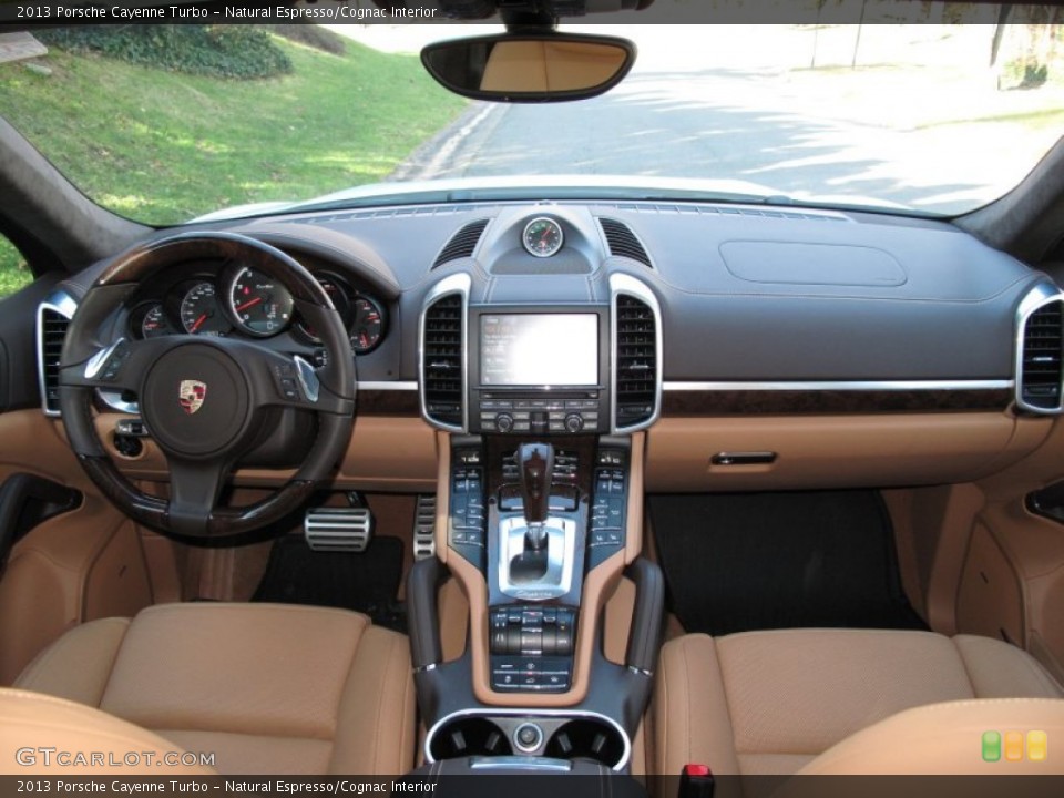 Natural Espresso/Cognac Interior Dashboard for the 2013 Porsche Cayenne Turbo #75260835