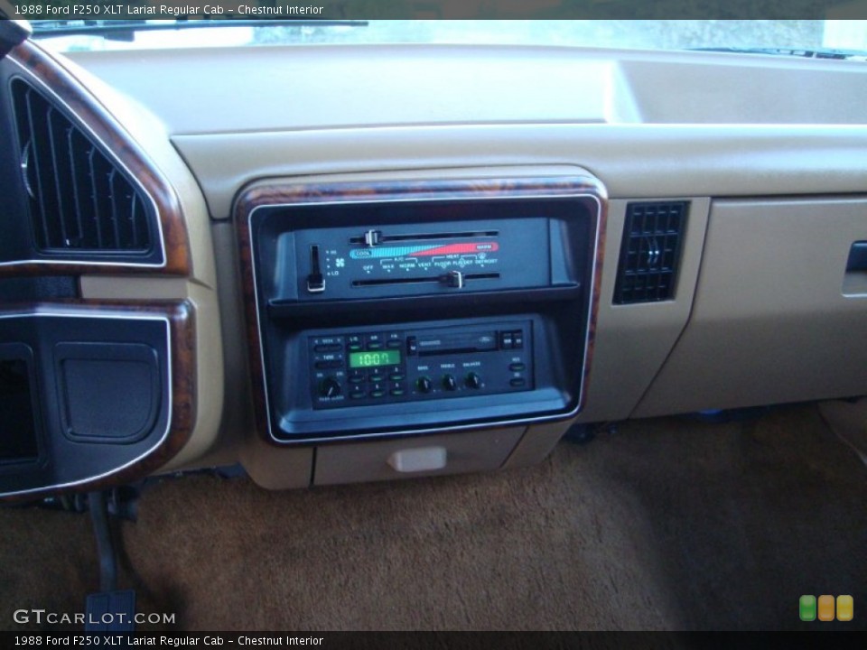 Chestnut Interior Controls for the 1988 Ford F250 XLT Lariat Regular Cab #75266380
