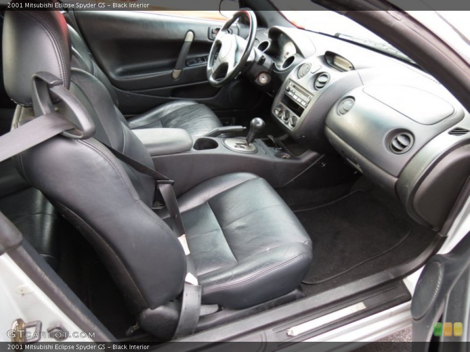 Black Interior Photo for the 2001 Mitsubishi Eclipse Spyder GS #75270561