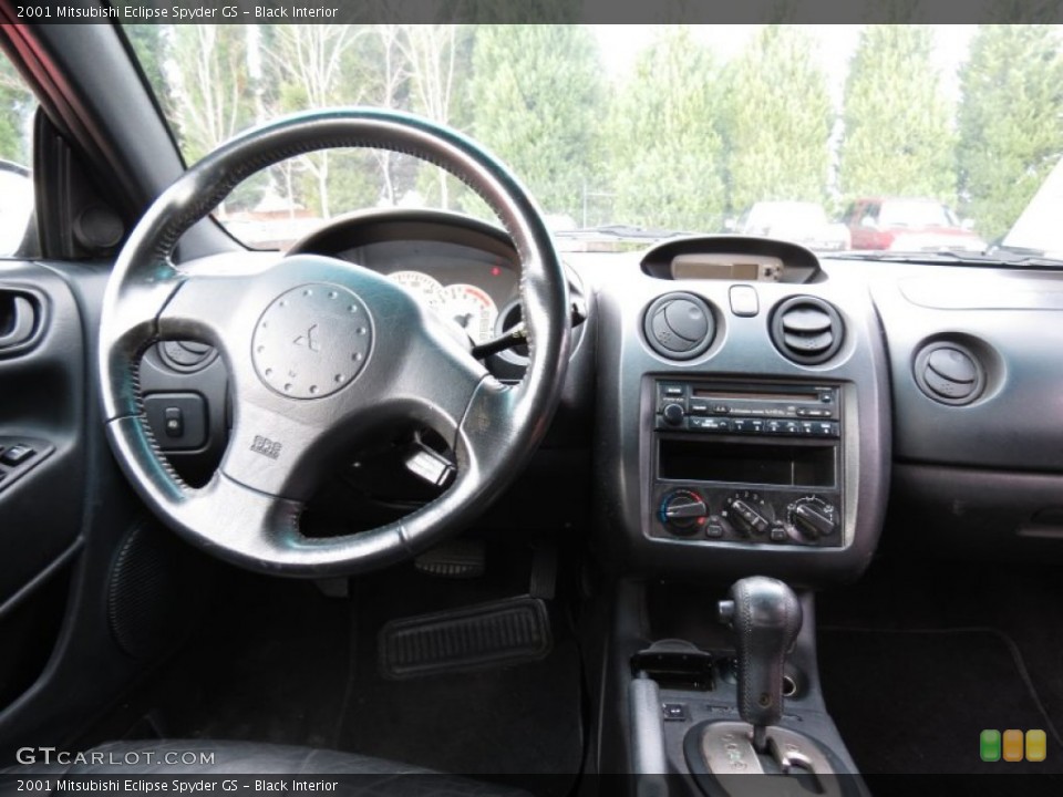 Black Interior Dashboard for the 2001 Mitsubishi Eclipse Spyder GS #75270582