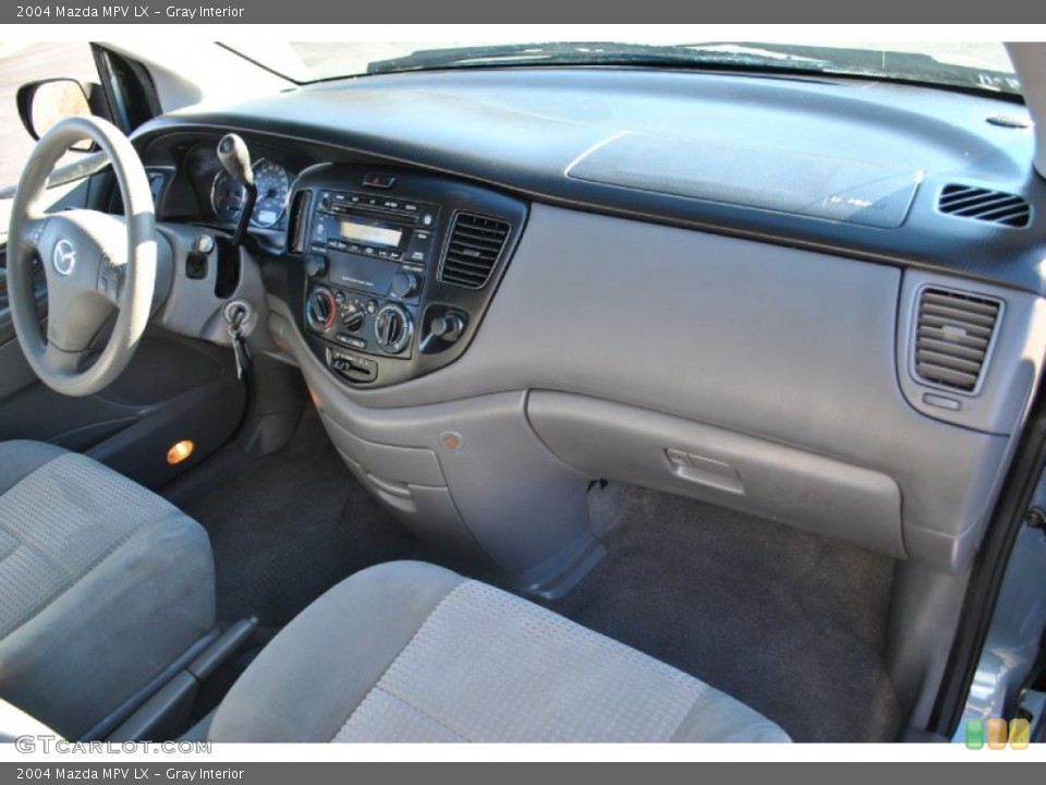 Gray Interior Dashboard for the 2004 Mazda MPV LX #75273216