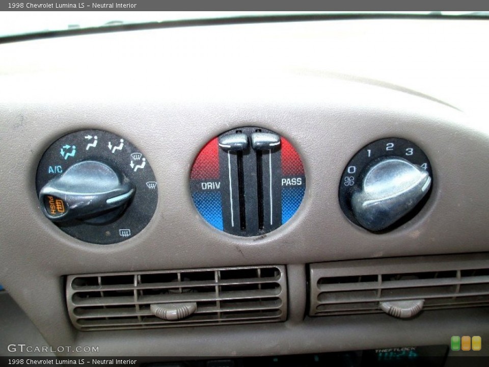 Neutral Interior Controls for the 1998 Chevrolet Lumina LS #75273921