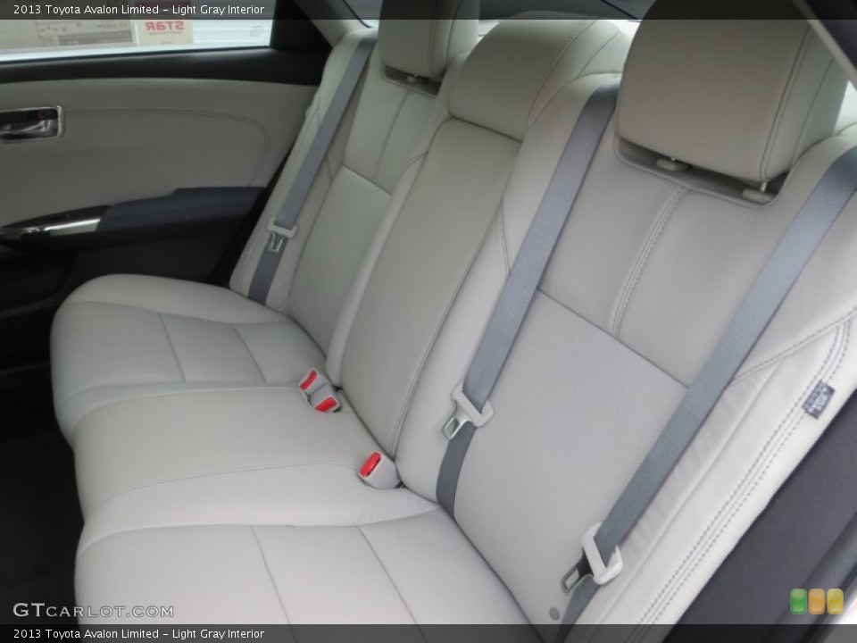 Light Gray Interior Rear Seat for the 2013 Toyota Avalon Limited #75274698