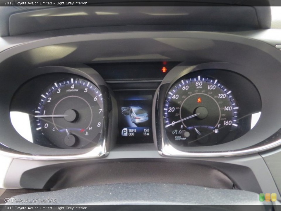 Light Gray Interior Gauges for the 2013 Toyota Avalon Limited #75274923