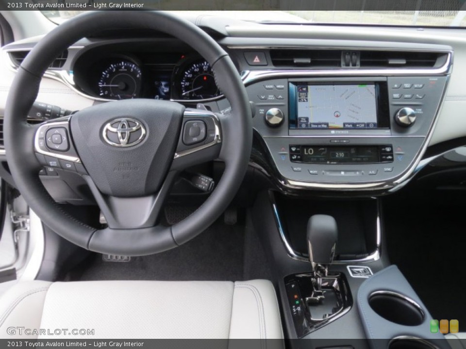 Light Gray Interior Dashboard for the 2013 Toyota Avalon Limited #75275316