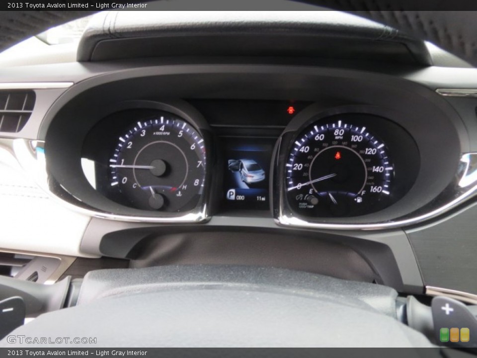 Light Gray Interior Gauges for the 2013 Toyota Avalon Limited #75275421