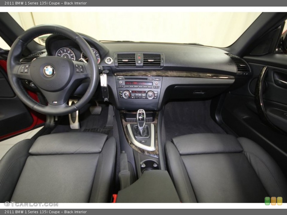 Black Interior Dashboard for the 2011 BMW 1 Series 135i Coupe #75277140