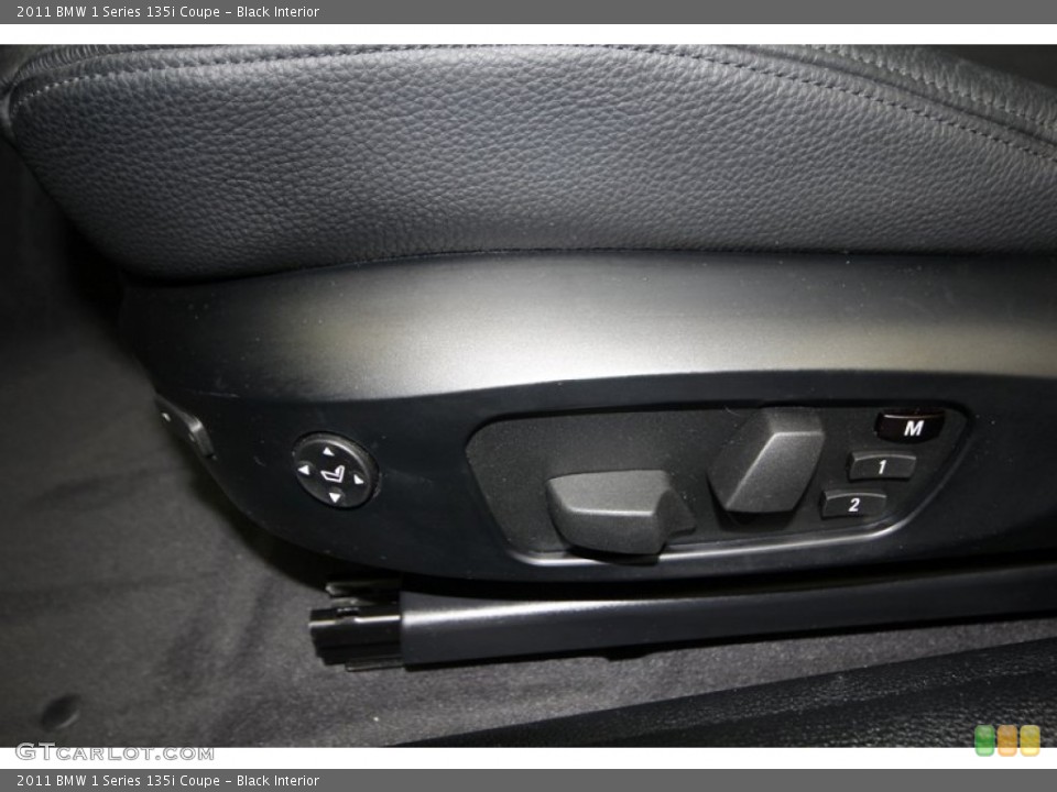 Black Interior Controls for the 2011 BMW 1 Series 135i Coupe #75277317
