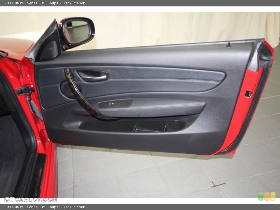 Black Interior Door Panel for the 2011 BMW 1 Series 135i Coupe #75277497