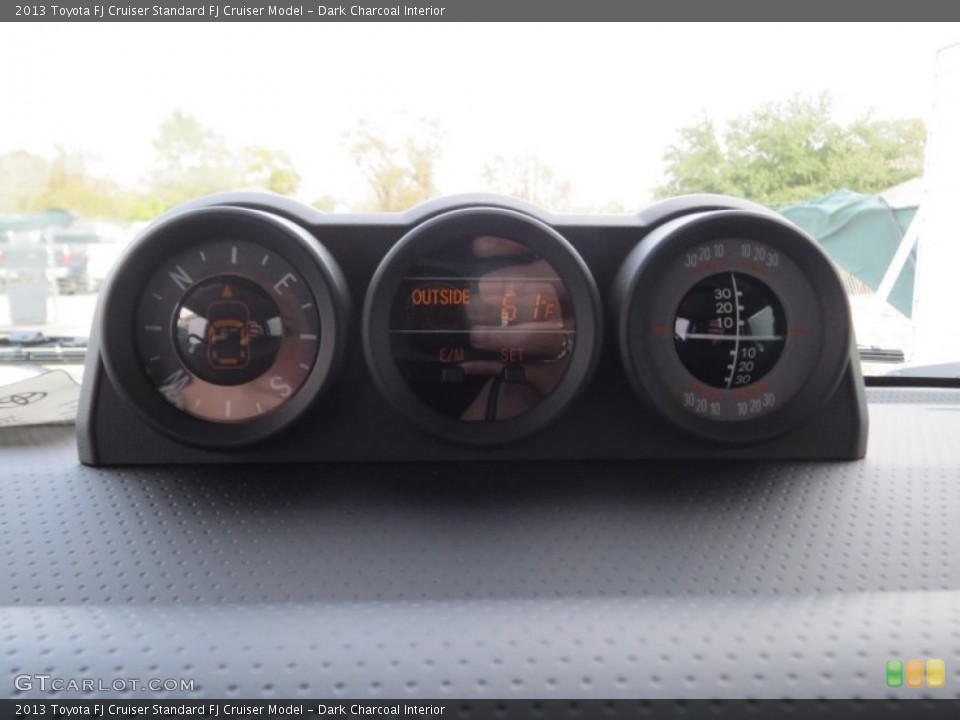 Dark Charcoal Interior Gauges for the 2013 Toyota FJ Cruiser  #75277981