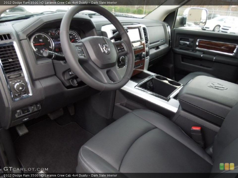 Dark Slate Interior Prime Interior for the 2012 Dodge Ram 3500 HD Laramie Crew Cab 4x4 Dually #75282264