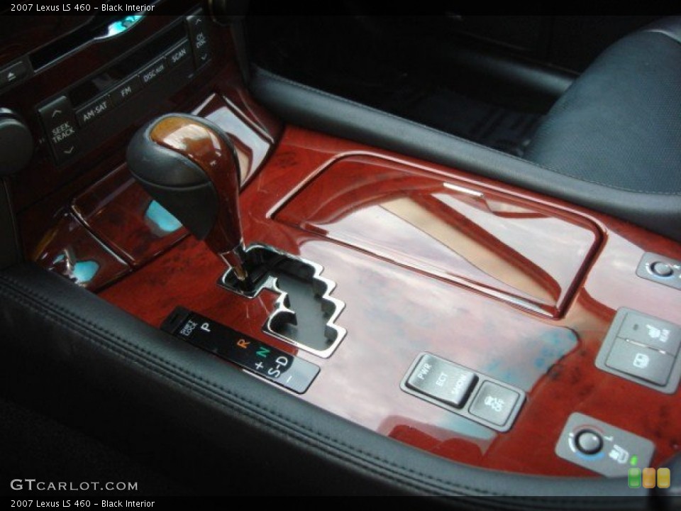 Black Interior Transmission for the 2007 Lexus LS 460 #75282804