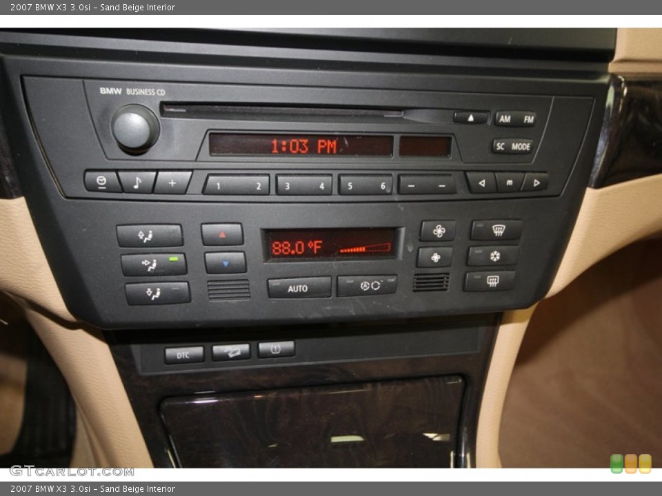 Sand Beige Interior Controls for the 2007 BMW X3 3.0si #75284298