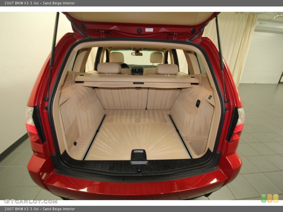 Sand Beige Interior Trunk for the 2007 BMW X3 3.0si #75284401