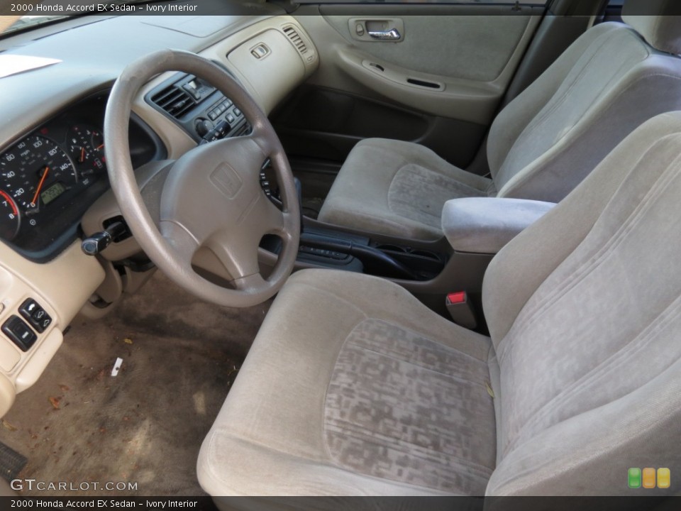 Ivory Interior Front Seat for the 2000 Honda Accord EX Sedan #75286233