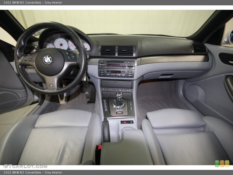 Grey Interior Dashboard for the 2002 BMW M3 Convertible #75286464