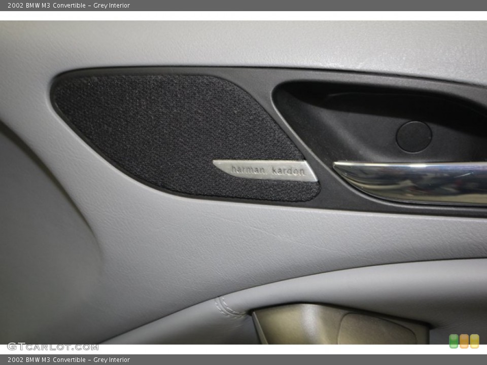 Grey Interior Audio System for the 2002 BMW M3 Convertible #75286632