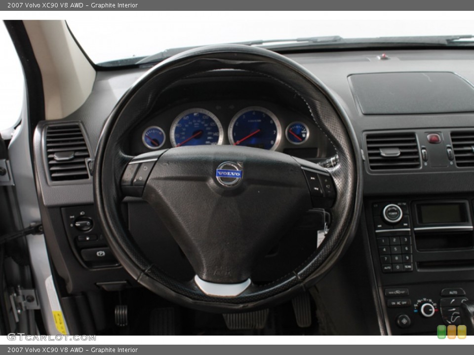 Graphite Interior Steering Wheel for the 2007 Volvo XC90 V8 AWD #75289228