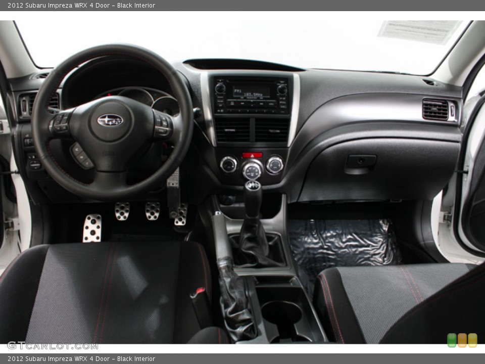Black Interior Dashboard for the 2012 Subaru Impreza WRX 4 Door #75290425