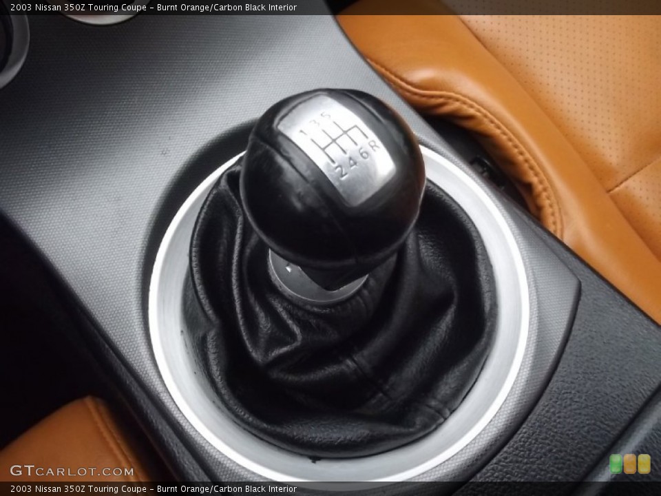 Burnt Orange/Carbon Black Interior Transmission for the 2003 Nissan 350Z Touring Coupe #75290566