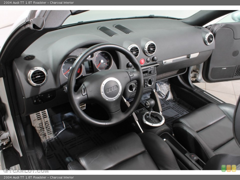 Charcoal Interior Prime Interior for the 2004 Audi TT 1.8T Roadster #75292387