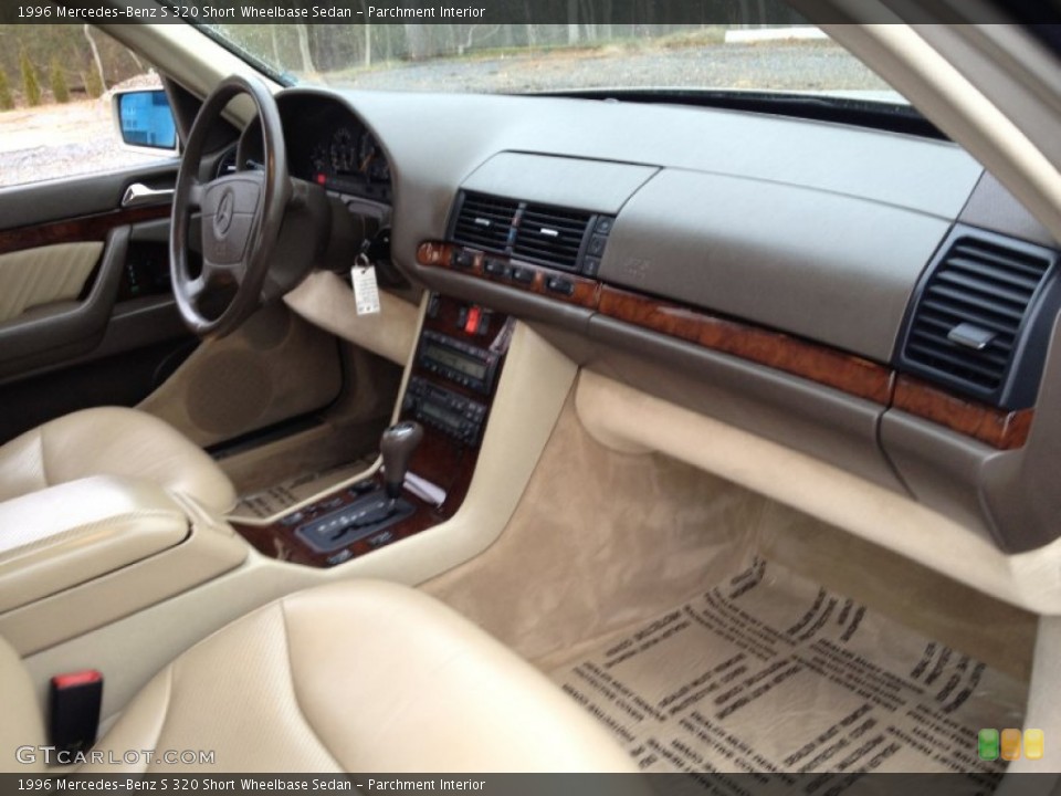 Parchment Interior Dashboard for the 1996 Mercedes-Benz S 320 Short Wheelbase Sedan #75292867
