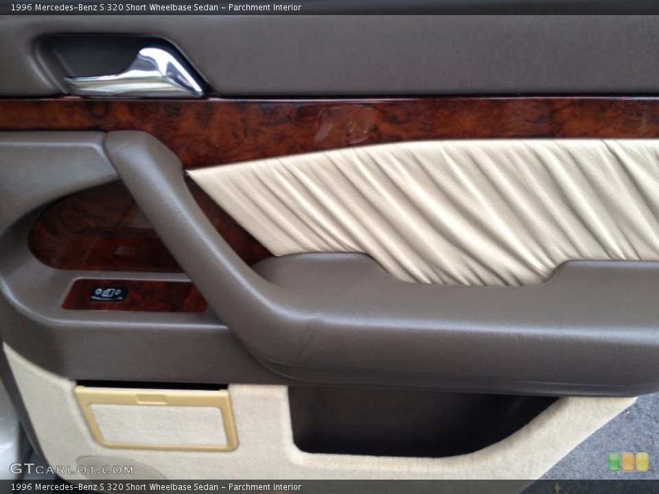 Parchment Interior Door Panel for the 1996 Mercedes-Benz S 320 Short Wheelbase Sedan #75292905