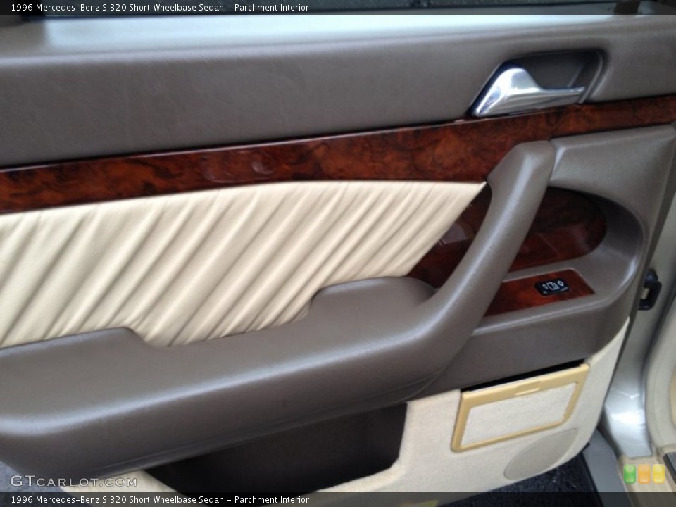 Parchment Interior Door Panel for the 1996 Mercedes-Benz S 320 Short Wheelbase Sedan #75293077