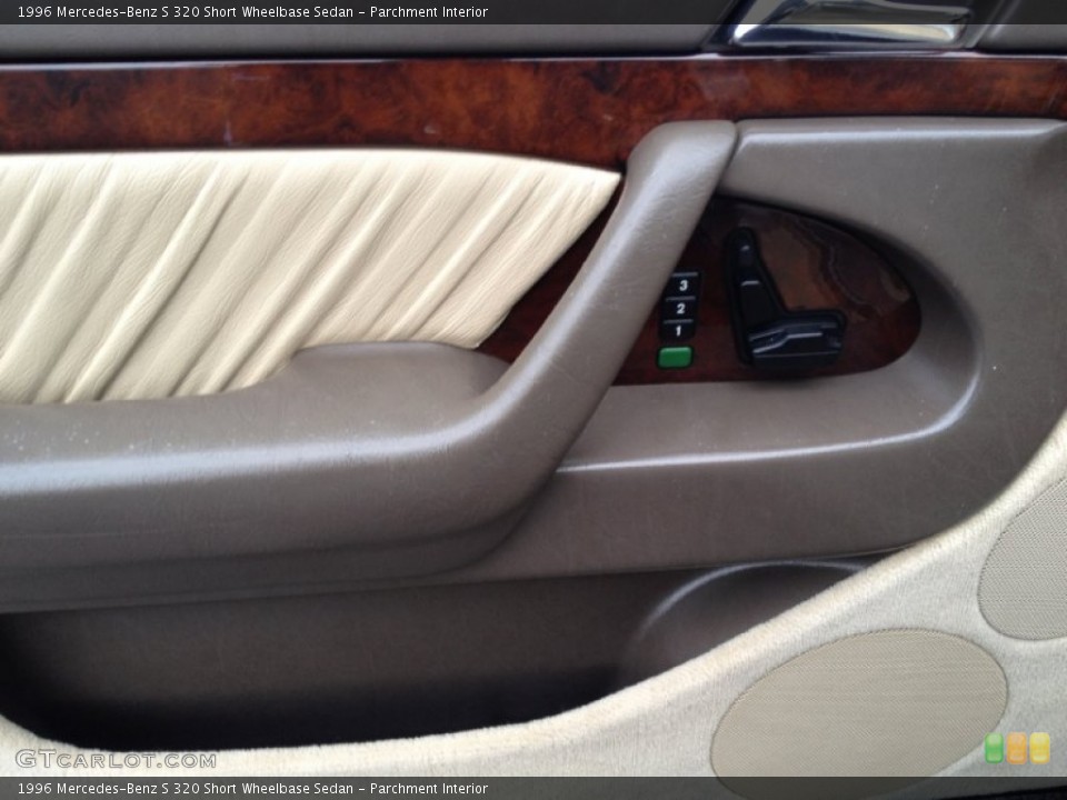 Parchment Interior Door Panel for the 1996 Mercedes-Benz S 320 Short Wheelbase Sedan #75293194