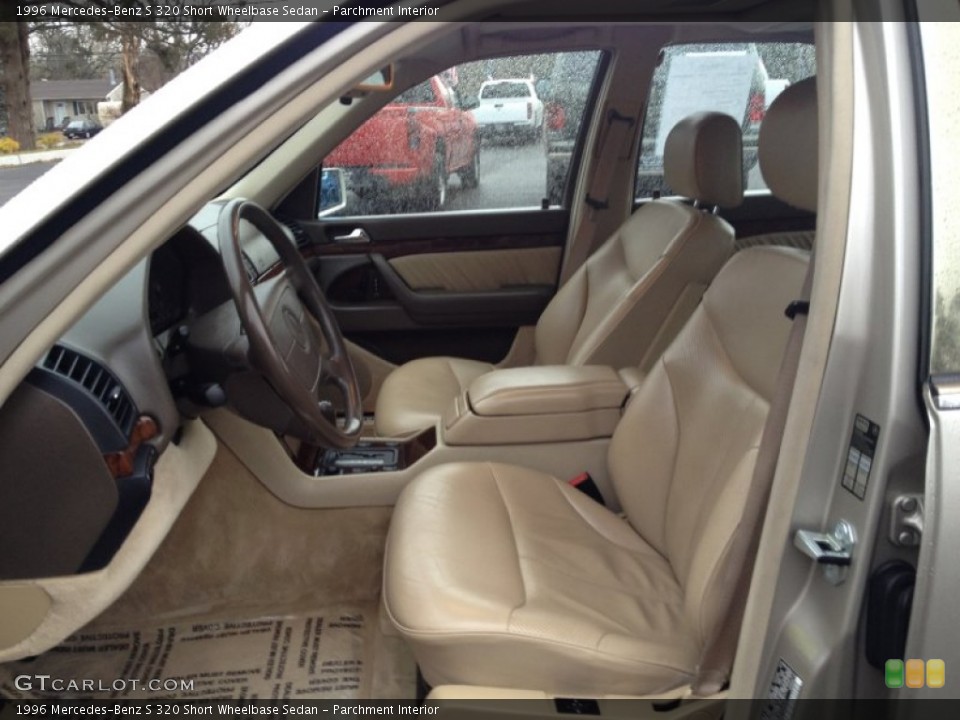 Parchment Interior Photo for the 1996 Mercedes-Benz S 320 Short Wheelbase Sedan #75293207