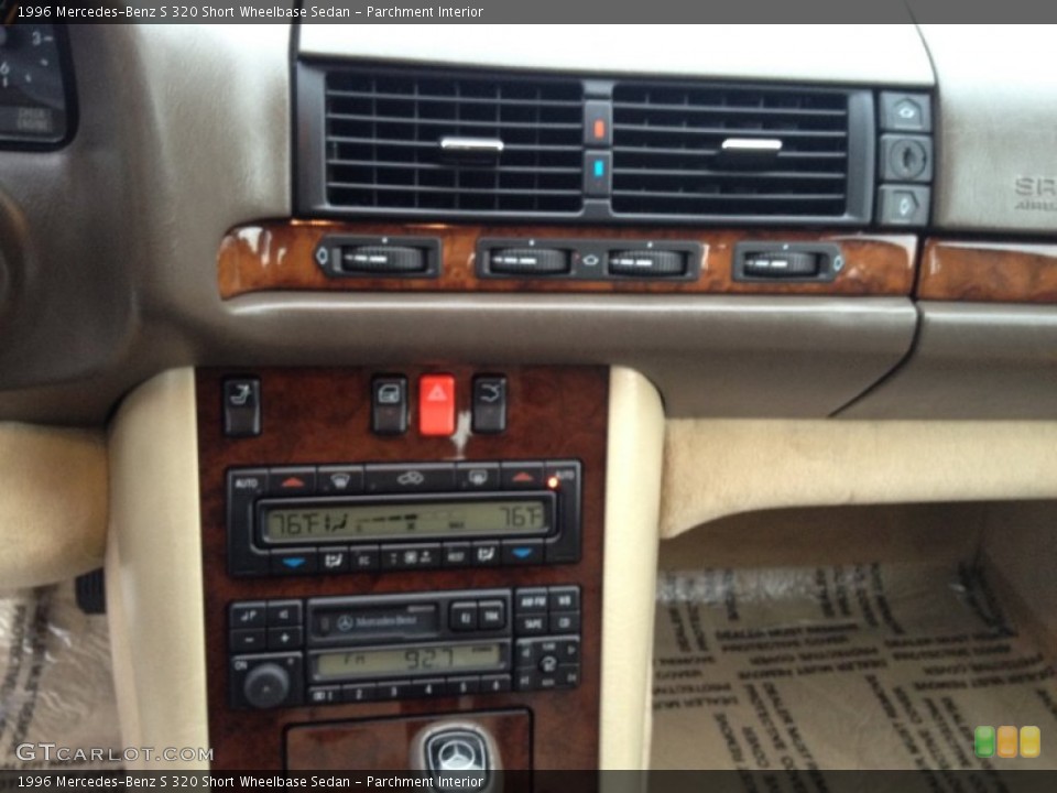 Parchment Interior Controls for the 1996 Mercedes-Benz S 320 Short Wheelbase Sedan #75293284