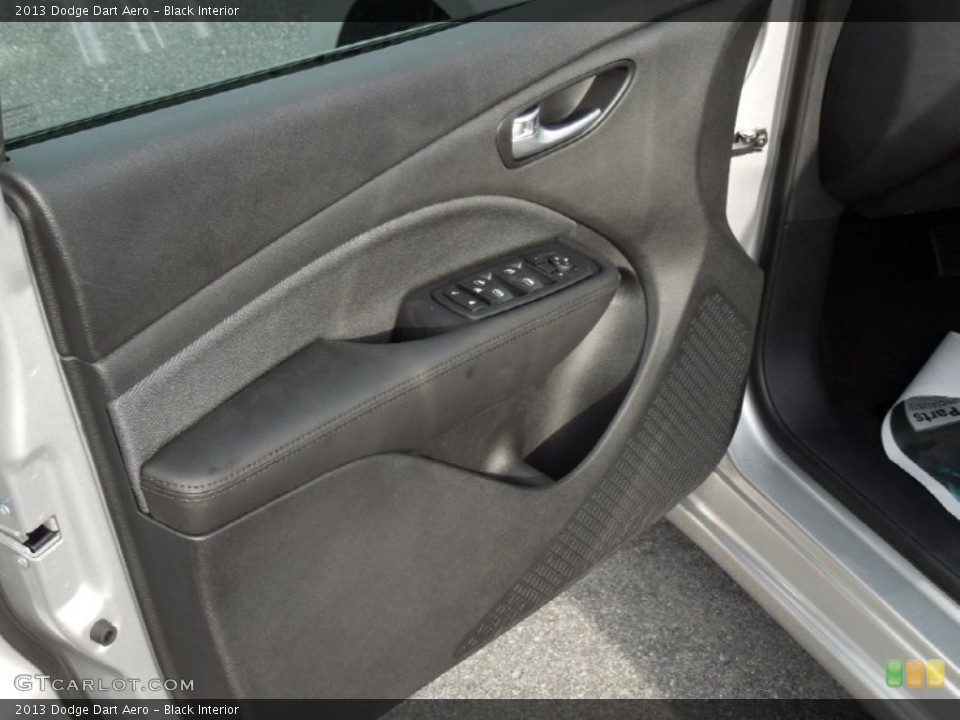 Black Interior Door Panel for the 2013 Dodge Dart Aero #75295201