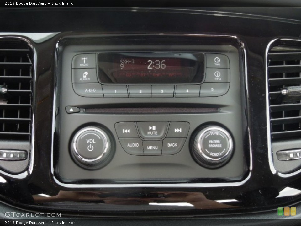 Black Interior Audio System for the 2013 Dodge Dart Aero #75295255