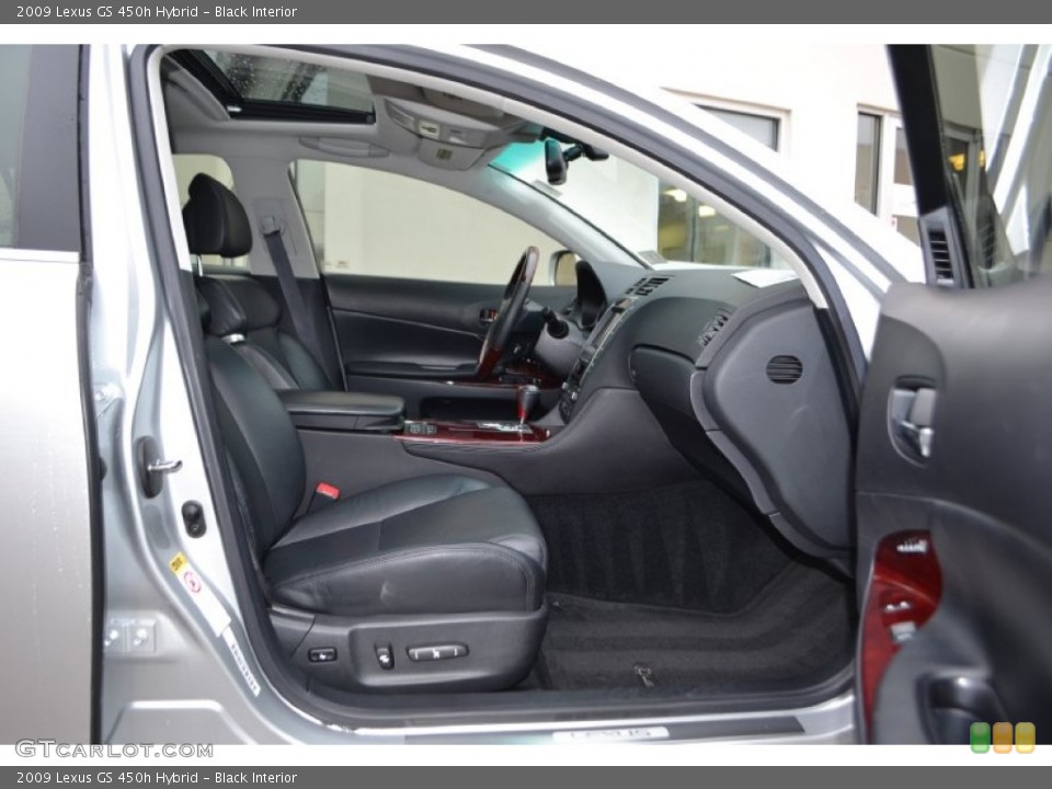 Black Interior Photo for the 2009 Lexus GS 450h Hybrid #75301496
