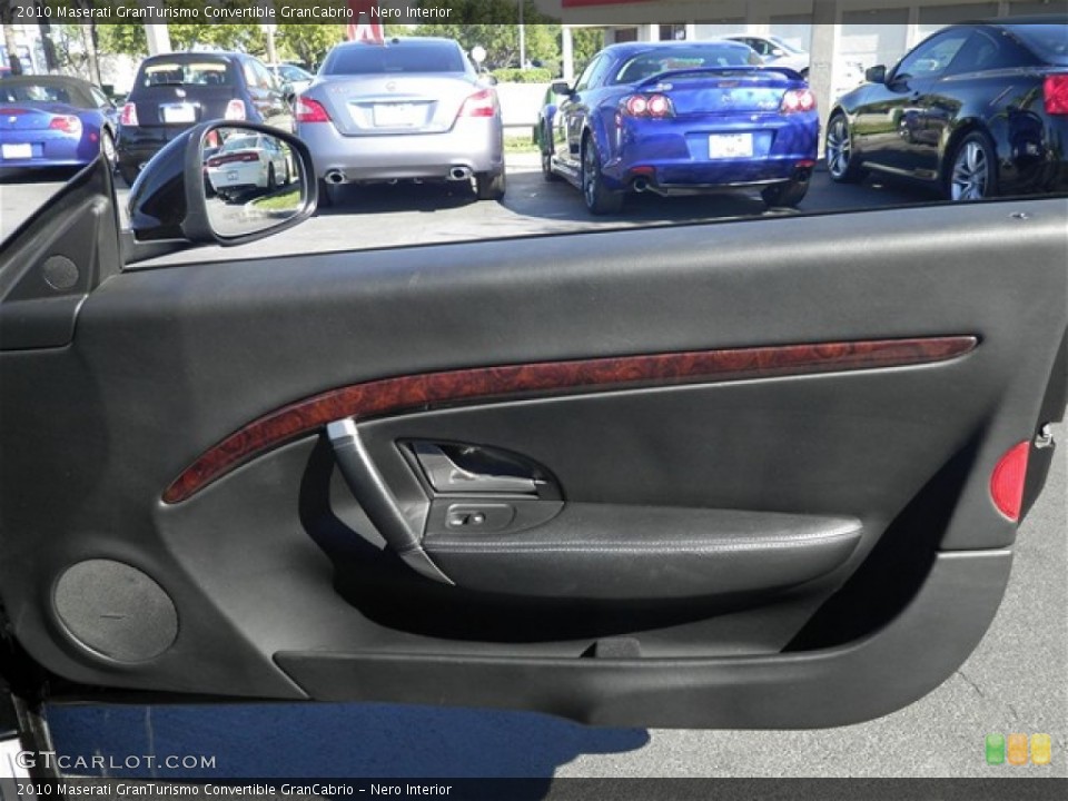 Nero Interior Door Panel for the 2010 Maserati GranTurismo Convertible GranCabrio #75302301