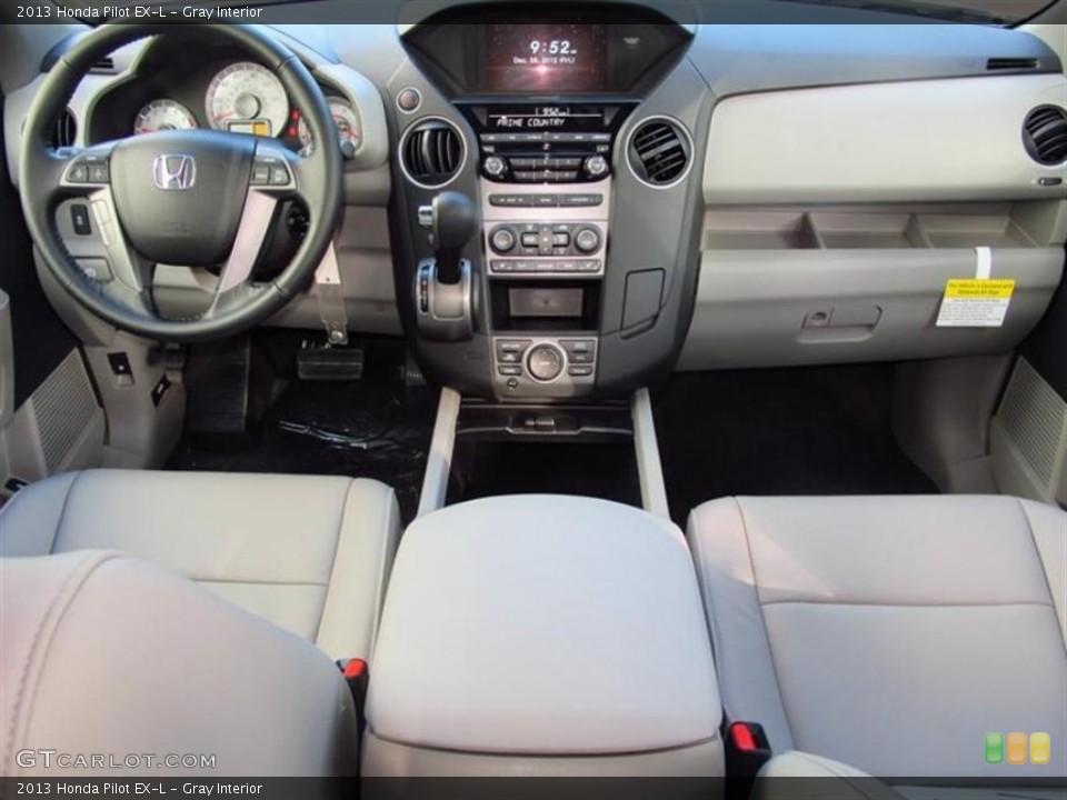 Gray Interior Dashboard for the 2013 Honda Pilot EX-L #75303673
