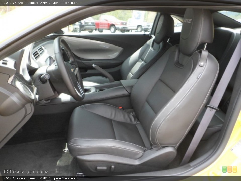 Black Interior Photo for the 2012 Chevrolet Camaro SS/RS Coupe #75304044