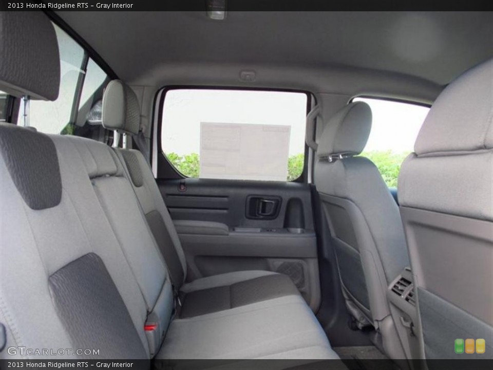 Gray Interior Rear Seat for the 2013 Honda Ridgeline RTS #75304078