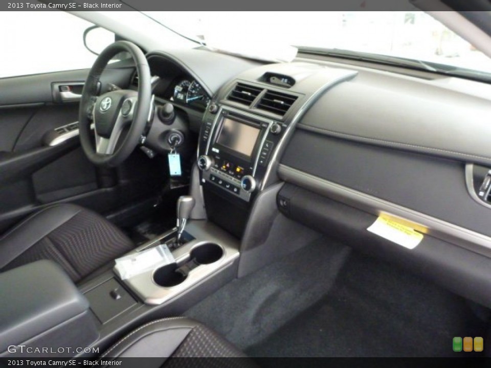 Black Interior Dashboard for the 2013 Toyota Camry SE #75308391