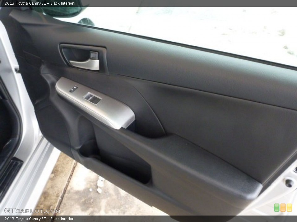Black Interior Door Panel for the 2013 Toyota Camry SE #75308394