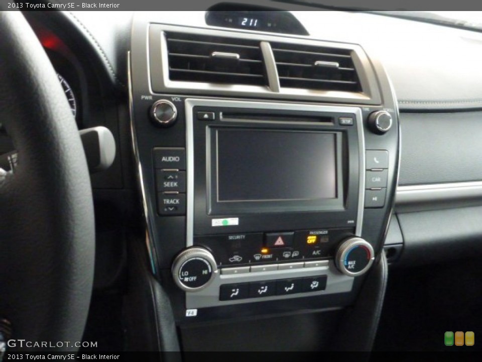 Black Interior Navigation for the 2013 Toyota Camry SE #75308451
