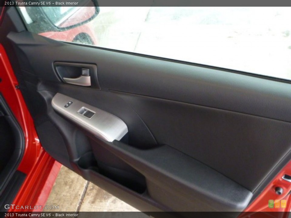 Black Interior Door Panel for the 2013 Toyota Camry SE V6 #75308559