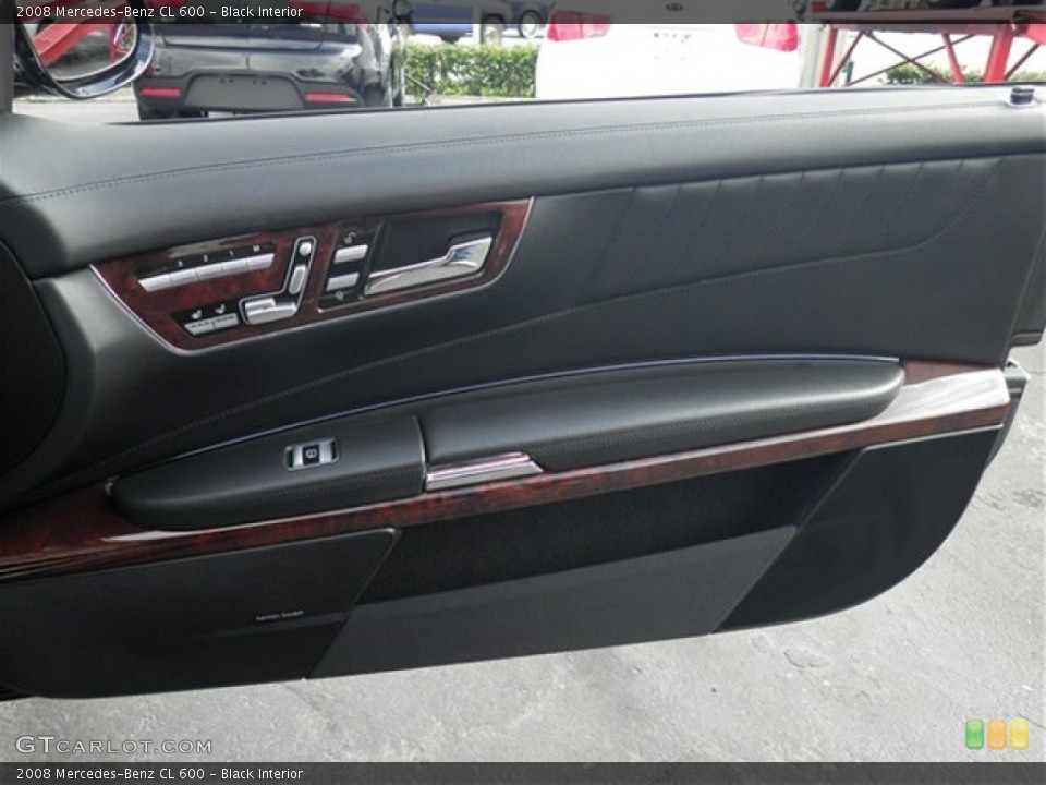Black Interior Door Panel for the 2008 Mercedes-Benz CL 600 #75309795