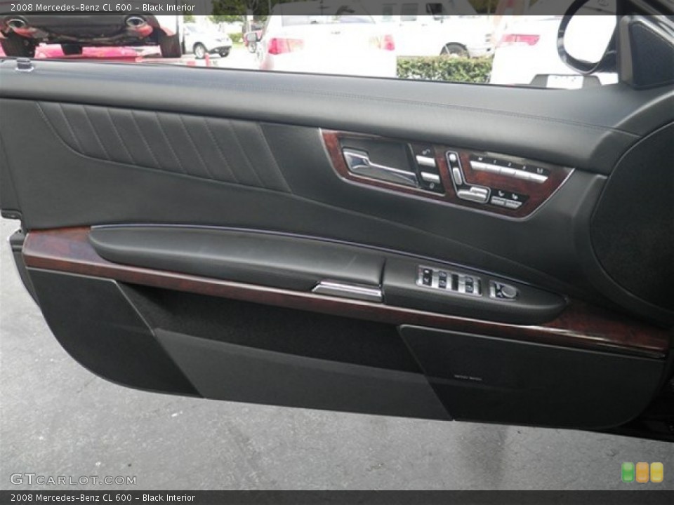Black Interior Door Panel for the 2008 Mercedes-Benz CL 600 #75309825