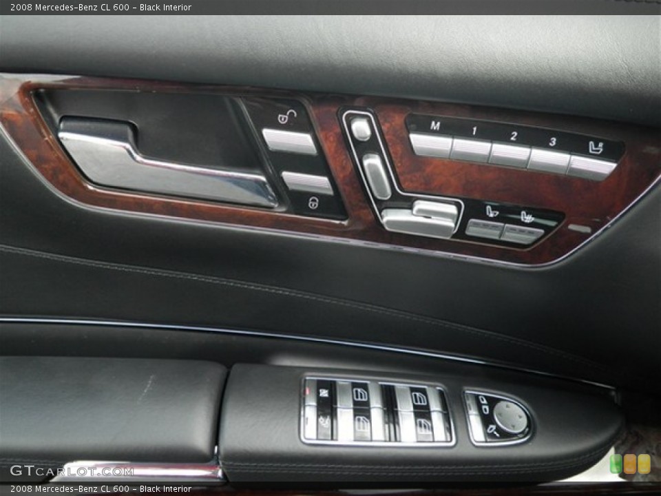 Black Interior Controls for the 2008 Mercedes-Benz CL 600 #75309831