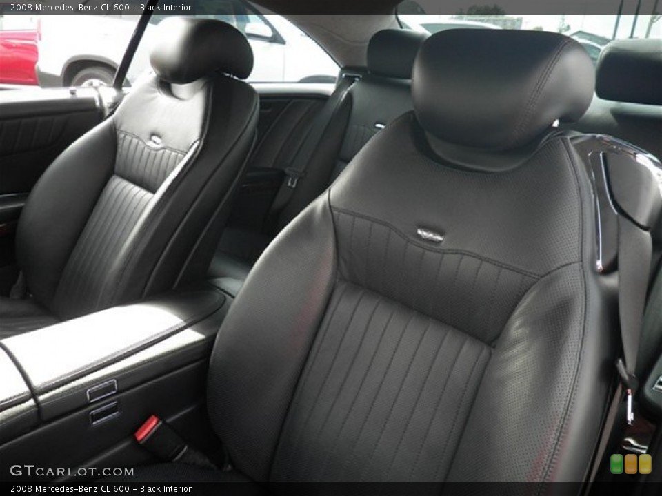 Black Interior Photo for the 2008 Mercedes-Benz CL 600 #75309841